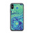 Green and Blue Yin and Yang Tie Dye Case for iPhone®