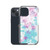 Pink and Blue Henna Tie Dye Case for iPhone®