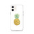 Cute Pineapple on White Case for iPhone®