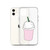 Cute Pink Frappe Clear Case for iPhone®