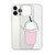 Cute Pink Frappe Clear Case for iPhone®