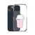 Cute Pink Frappe Clear Case for iPhone®