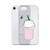 Cute Pink Frappe Clear Case for iPhone®