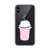 Cute Pink Frappe Clear Case for iPhone®