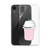 Cute Pink Frappe Clear Case for iPhone®