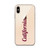 California Clear Case for iPhone®