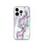 Pink and Baby Blue Marble Case for iPhone®