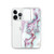 Pink and Baby Blue Marble Case for iPhone®