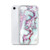 Pink and Baby Blue Marble Case for iPhone®