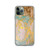 Rusty Blue and Gold Paint Case for iPhone®