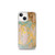 Rusty Blue and Gold Paint Case for iPhone®