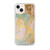 Rusty Blue and Gold Paint Case for iPhone®