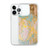 Rusty Blue and Gold Paint Case for iPhone®