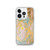 Rusty Blue and Gold Paint Case for iPhone®