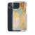 Rusty Blue and Gold Paint Case for iPhone®