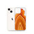 Amber Agate Clear Case for iPhone®