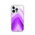 Pretty Purple Agate Clear Case for iPhone®