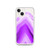 Pretty Purple Agate Clear Case for iPhone®