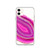 Pink Agate Clear Case for iPhone®