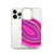 Pink Agate Clear Case for iPhone®