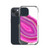 Pink Agate Clear Case for iPhone®