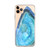 Ocean Blue Agate Clear Case for iPhone®