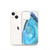 Ocean Blue Agate Clear Case for iPhone®