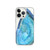 Ocean Blue Agate Clear Case for iPhone®