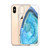 Ocean Blue Agate Clear Case for iPhone®