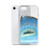 Light Blue Agate Clear Case for iPhone®