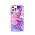 Pink and Purple Swirling Paint Case for iPhone®