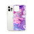 Pink and Purple Swirling Paint Case for iPhone®