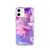 Pink and Purple Swirling Paint Case for iPhone®