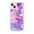 Pink and Purple Swirling Paint Case for iPhone®