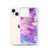 Pink and Purple Swirling Paint Case for iPhone®