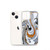 Brown and Grey Swirls of Paint Case for iPhone®