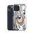 Brown and Grey Swirls of Paint Case for iPhone®