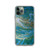 Midnight Blue and Gold Swirl Case for iPhone®