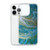 Midnight Blue and Gold Swirl Case for iPhone®