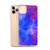 Blue and Hot Pink Tie Dye Case for iPhone®