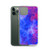 Blue and Hot Pink Tie Dye Case for iPhone®