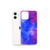 Blue and Hot Pink Tie Dye Case for iPhone®