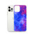 Blue and Hot Pink Tie Dye Case for iPhone®