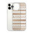 Brown Henna Pattern Clear Case for iPhone®