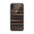 Brown Henna Pattern Clear Case for iPhone®