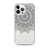 Black Henna Design Clear Case for iPhone®