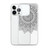 Black Henna Design Clear Case for iPhone®