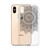 Black Henna Design Clear Case for iPhone®