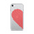 Scribble Heart (Left Side) Clear Case for iPhone® 