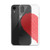 Scribble Heart (Left Side) Clear Case for iPhone® 